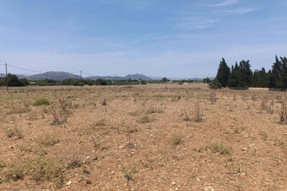 Constructable building plot with wonderful sweeping views and water source on the plain of Muro