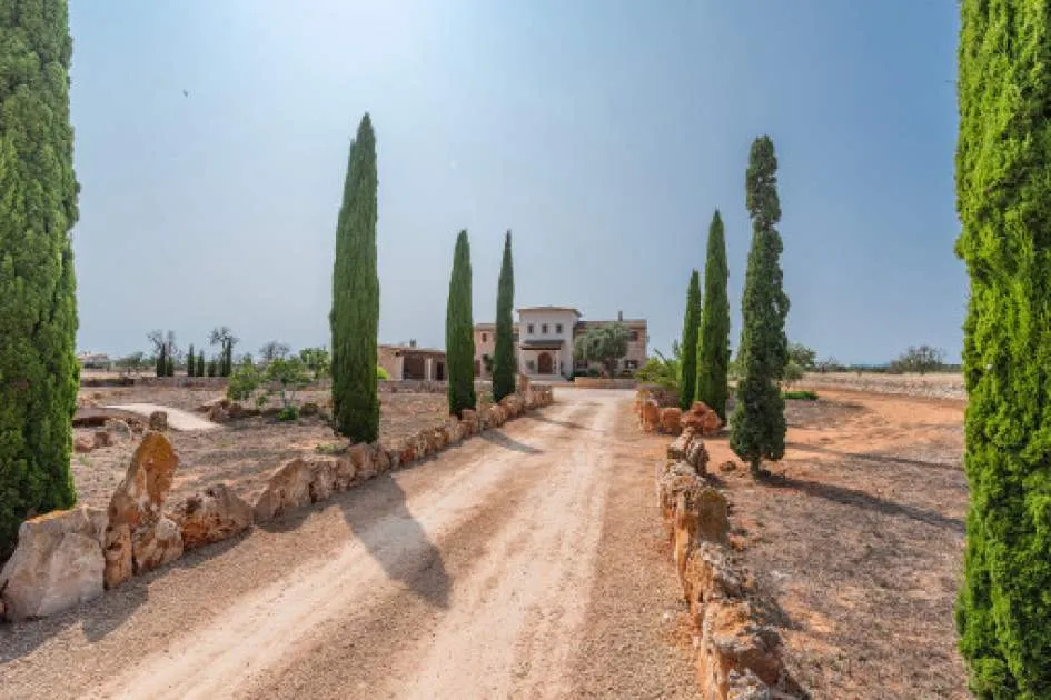 Wonderful newly-built finca between Santanyi and Es Llombards