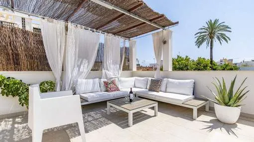 Charming renovated fisherman's house with lovely terraces in Palma