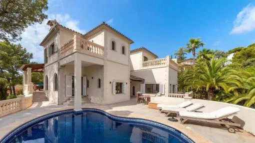 Beautiful villa in prime location with spectacular views in Cas Catala