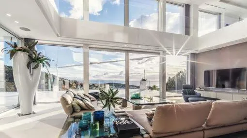 Designer villa with fantastic sea views in Costa den Blanes Designer villa with fantastic sea views in Costa den Blanes