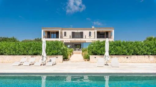 Fascinating luxury-property with views of Cabrera and wonderful garden near to Ses Salines