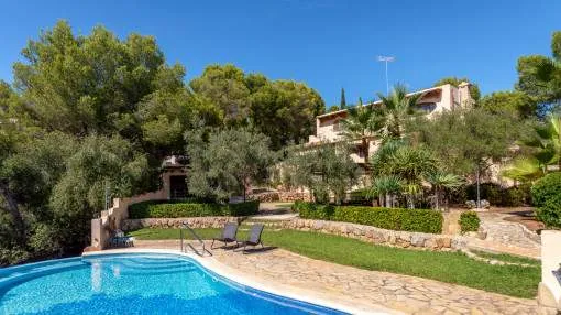 Exclusive Mediterranean villa with sea views and touristic rental potential in Costa d'en Blanes