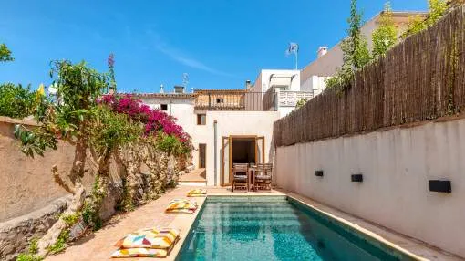 Wonderful village-house in Alaró with garden and pool