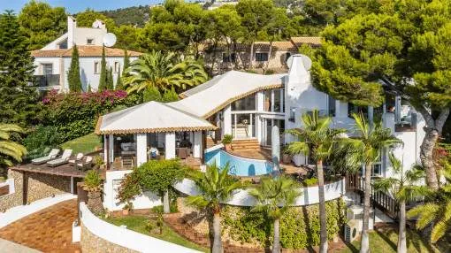 Unique villa with views over the harbour of Port d'Andratx Unique villa with views over the harbour of Port d'Andratx