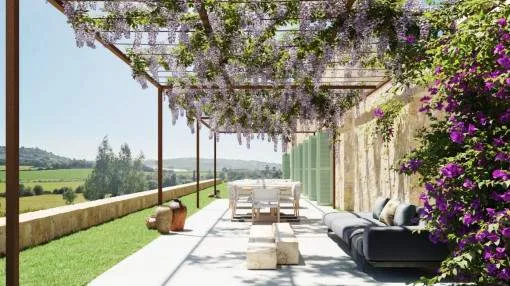 Building plot with construction licence for a fantastic finca near Sant Llorenç Building plot with construction licence for a fantastic finca near Sant Llorenç
