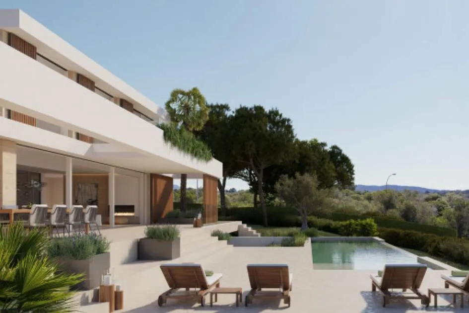 Building plot with approved construction licence in Son Gual