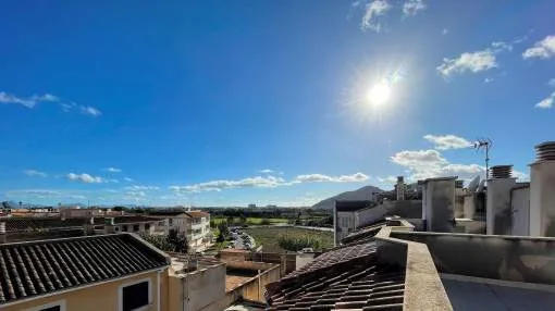 Beautiful penthouse with large roof terrace in Alcudia