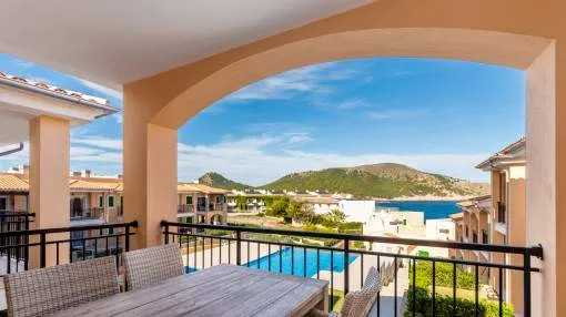 Fantastic apartment with sea views just a few meters to Cala Agulla