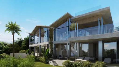 Luxurious newly-built property in Nova Santa Ponsa with views of the Malgrats islands Luxurious newly-built property in Nova Santa Ponsa with views of the Malgrats islands