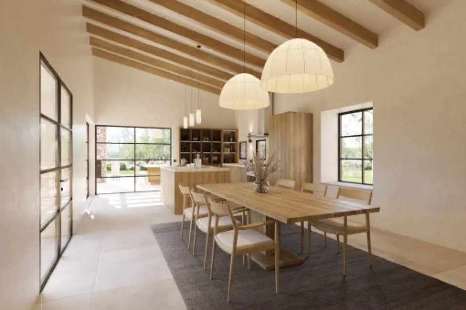 Exclusive newly-built finca with wonderful panoramic views in a privileged location near Manacor