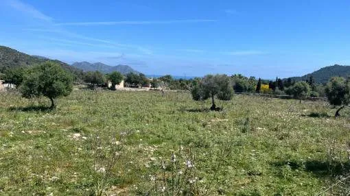 Dream building plot in prime location, just a short distance from the coast in Son Servera