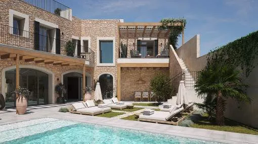 Unique townhouse concept in the heart of Ses Salines