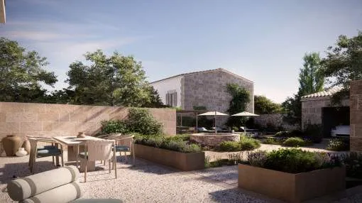 Town-house project with large garden, pool, garage and views in Lloret De Vista Alegre Town-house project with large garden, pool, garage and views in Lloret De Vista Alegre