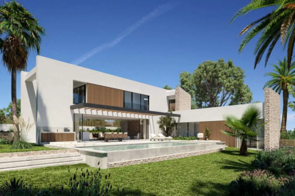 High-quality newly built villa with exclusive design elements in Nova Santa Ponsa