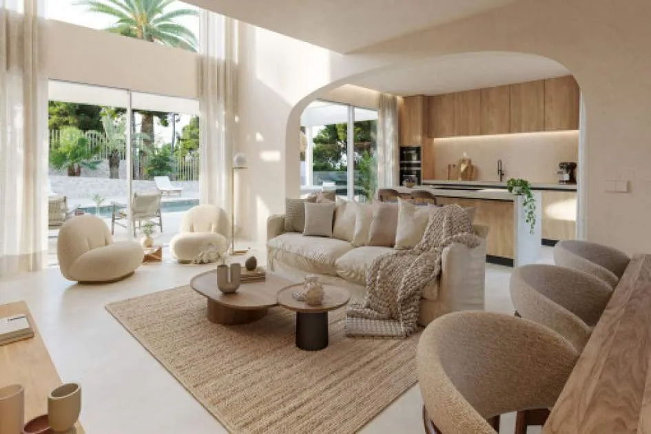 Top renovated villa with holiday rental license in Nova Santa Ponsa