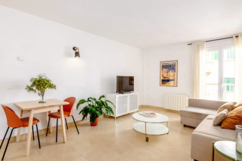 Sunny duplex penthouse-apartment with terrace only a few minutes from the old town of Palma
