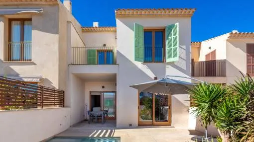 Innovative, modern village-house with pool in Biniali Innovative, modern village-house with pool in Biniali