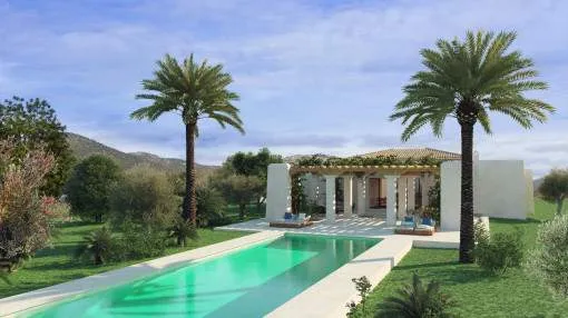 Unique building plot with construction permission between Sant Llorenç and Arta Unique building plot with construction permission between Sant Llorenç and Arta