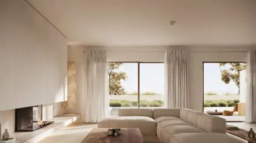Exclusive new-build townhouse with pool and roof terrace in Ses Salines Exclusive new-build townhouse with pool and roof terrace in Ses Salines