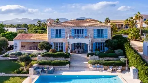 A dream by the sea - natural stone-clad villa with pool in first sea line in Cala Murada A dream by the sea - natural stone-clad villa with pool in first sea line in Cala Murada