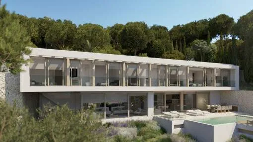 Exclusive designer-villa with fantastic panoramic sea views in Portals Nous Exclusive designer-villa with fantastic panoramic sea views in Portals Nous