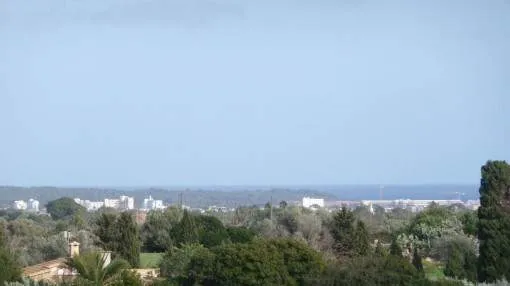 Beautiful building plot near Porto Cristo with construction project and existing building licence