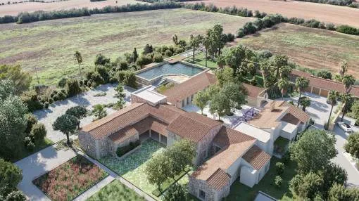 Impressive Mallorcan country estate with lots of potential near Sa Rápita Impressive Mallorcan country estate with lots of potential near Sa Rápita