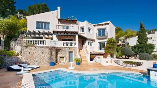 Mediterranean dream villa with pool and panoramic views in Port Andratx