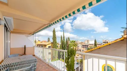 Bright apartment with terrace in El Terreno