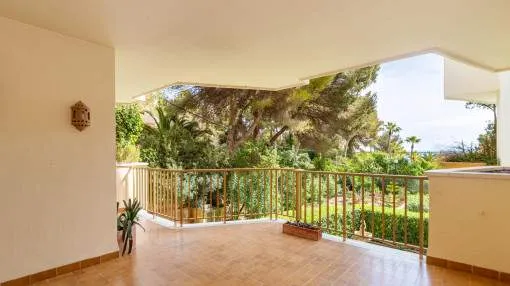 Large duplex with terraces, garage and direct sea access in Cala Vinyas Large duplex with terraces, garage and direct sea access in Cala Vinyas