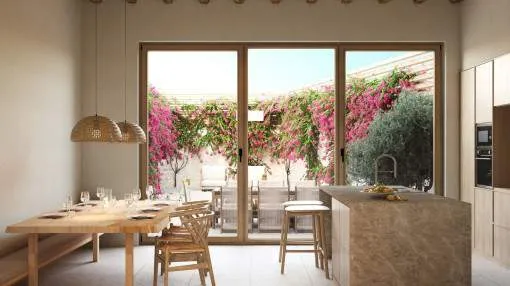Mallorcan townhouse with soul – stylish living in the heart of Alaró with off street parking