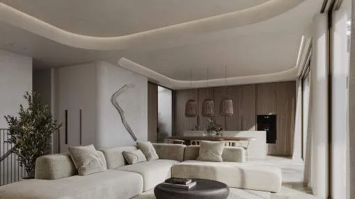 Urban Luxury Meets Nature: New-Build Design Apartment with Private Garden