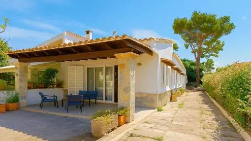 Chalet with vacation rental license, a few meters from the sandy beach of Port d'Alcudia