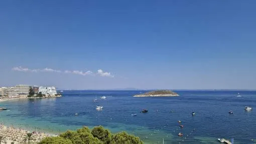 Sea view studio for rent in Magaluf, Calvia