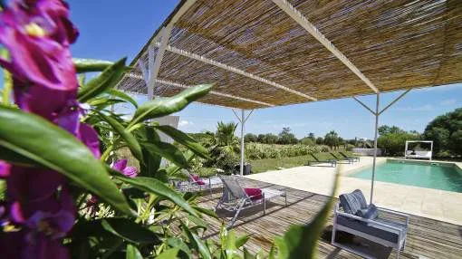 Stylish finca with large pool in a quiet location near Es Trenc