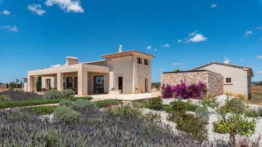 Rural luxury finca with pool and olive grove – turnkey new build near Es Trenc and Sa Ràpita