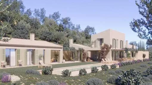 Unique plot with spectacular sea views and building project in Manacor
