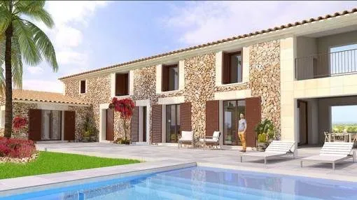 Fabulous newly-built villa in dream location of Felanitx with panoramic views Fabulous newly-built villa in dream location of Felanitx with panoramic views