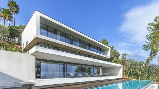 Exceptional dream villa with stunning sea views in Son Vida Exceptional dream villa with stunning sea views in Son Vida