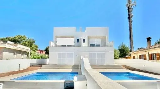 Modern, high-quality semi-detached house in Cala Pi