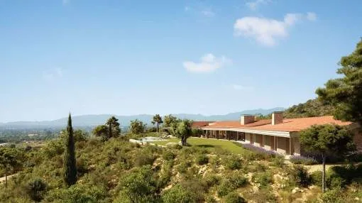 Exclusive sea view-project in the foothills of the Tramuntana mountains in Santa Maria Exclusive sea view-project in the foothills of the Tramuntana mountains in Santa Maria