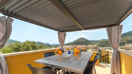 Bright penthouse with private roof terrace and community pole in Andratx Bright penthouse with private roof terrace and community pole in Andratx