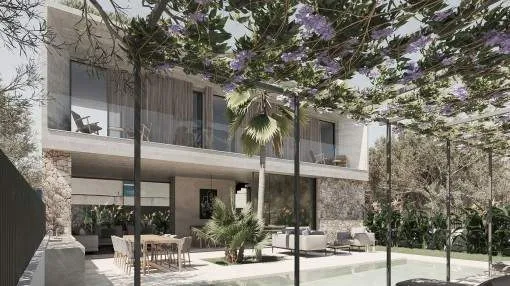 Exclusive new construction villa with pool and garden in Palma Exclusive new construction villa with pool and garden in Palma