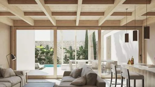 Luxurious newly-built house with pool in Palma