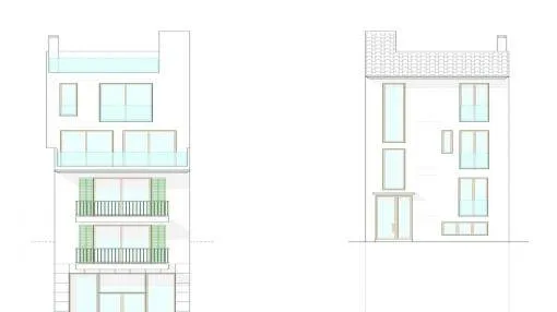 Beautiful building plot with basis-project and sea views in the harbour of Cala Figuera Beautiful building plot with basis-project and sea views in the harbour of Cala Figuera