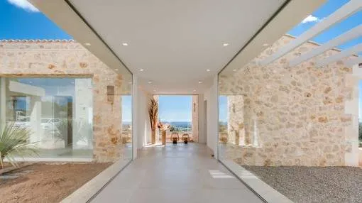 Newly-built finca with views of the sea in Arta Newly-built finca with views of the sea in Arta