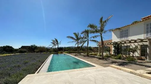 Fantastic newly built villa with swimming pool and superb sea views in a quiet area of S'Espinagar Fantastic newly built villa with swimming pool and superb sea views in a quiet area of S'Espinagar