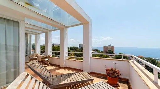 Wonderful penthouse with sea views in San Augustin