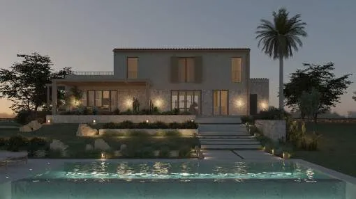 Exclusive newly-built project with wonderful sweeping views near Santanyi Exclusive newly-built project with wonderful sweeping views near Santanyi